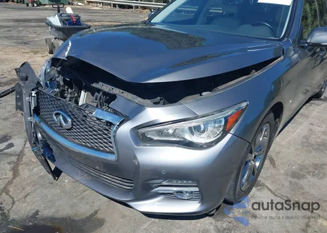 2015 Infiniti Q50 Premium from USA, damaged, VIN JN1BV7AR3FM415818